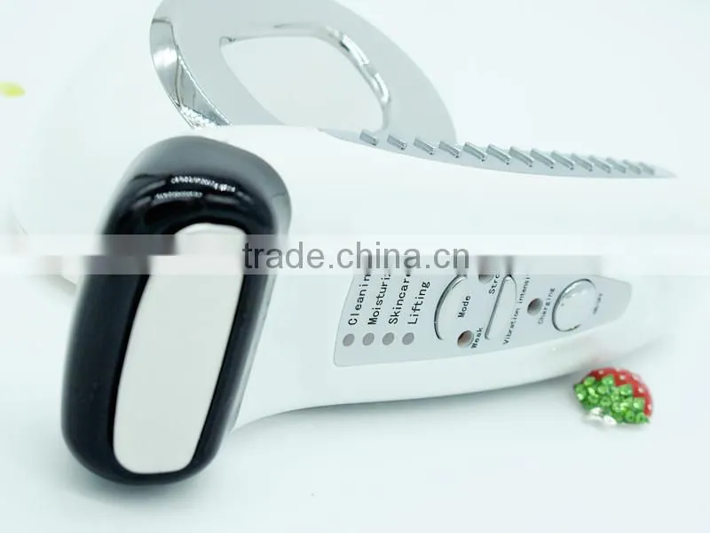 Handheld ion beauty stimulator for skin rejuvenation,wrinkle remover