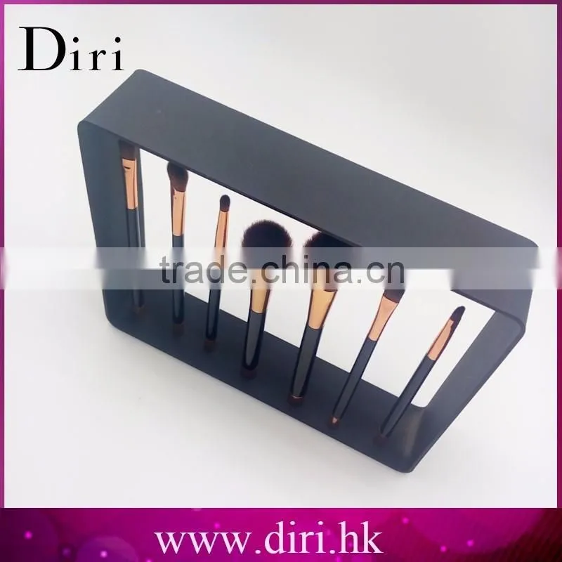 Hot sale top grade 7 pcs personalized makeup brushes