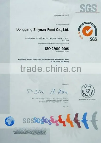 High quality best price new crop sweet frozen chedtnuts