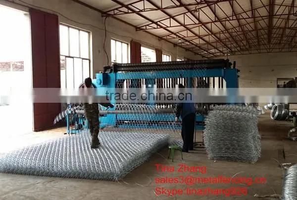 Gabion box /stone cage/manufacturer/gabion box wire fencing