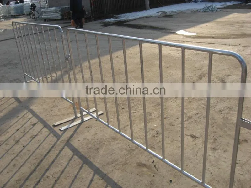 Wholsale Metal Galvanized metal barrier modular crowd control barrier