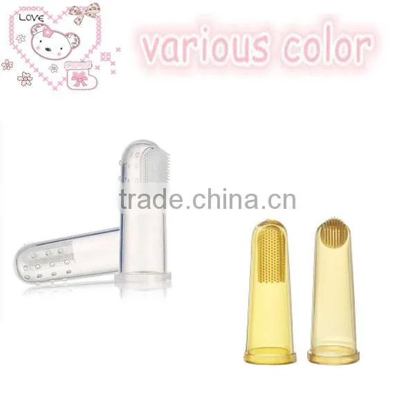 Factory directly sale silicone baby tooth and tongue clean brush