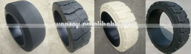 Prices Discounted WonRay 18X7X12-1/8 solid forklift press-on tire traction tires 18712
