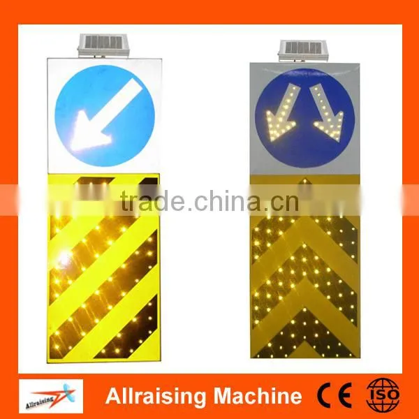 LED Solar Island Road Traffic Sign