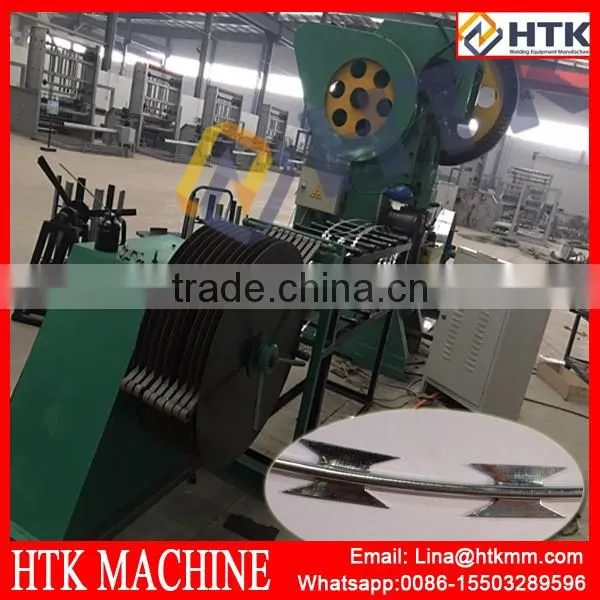 razor blade barbed wire making machine