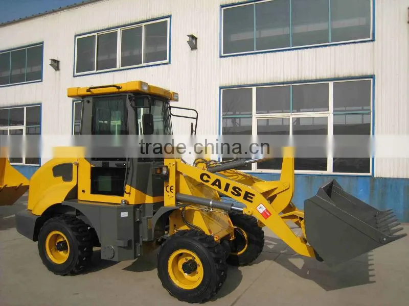 Static Hydrulic Drive 1.2 ton Mini Wheel Loader CS912 with Quick Hitch