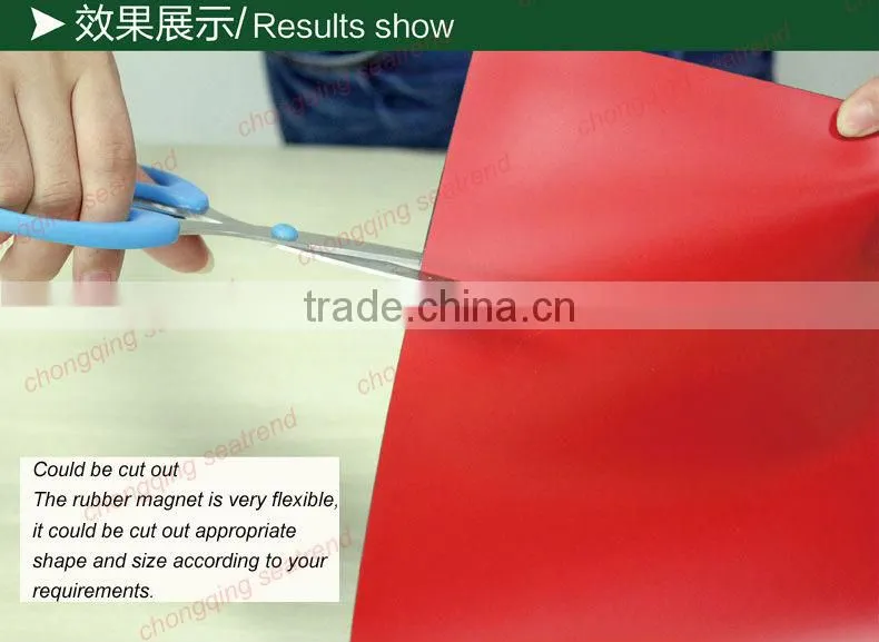 Sheet Shape and Rubber Magnetic sheet CPE added Magnetic rolls