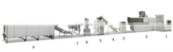 Breakfast Cereal Making Machine Corn Flakes Machine from Jinan dayi