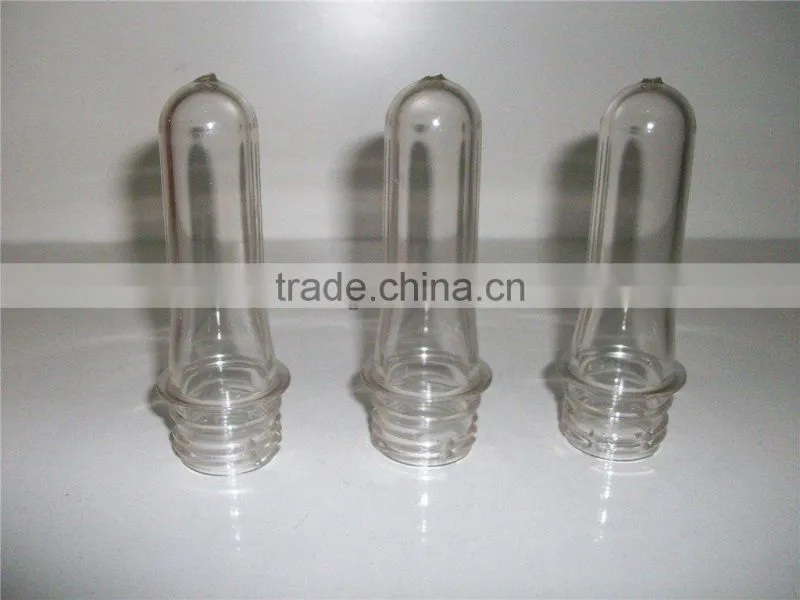 Transparent Water Bottle Preform With Cap