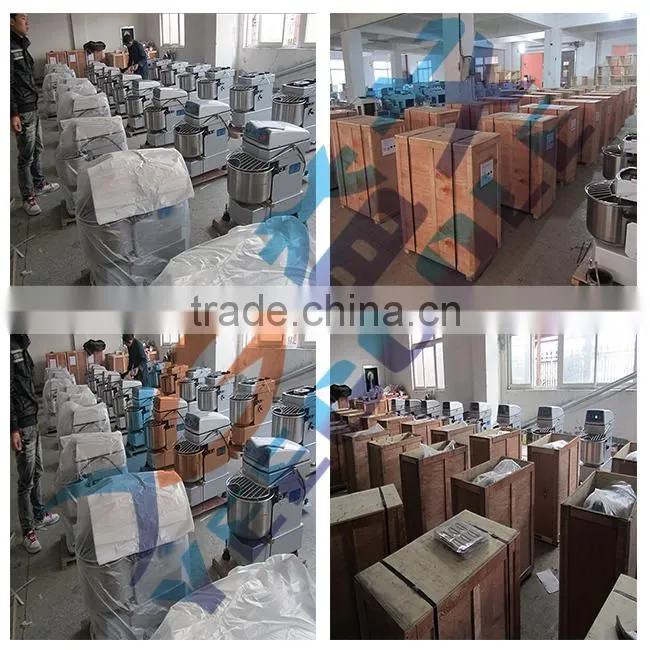 eletric spiral industrial bread dough mixer