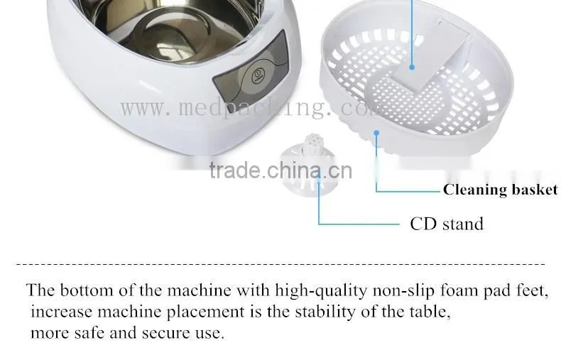 Ultrasonic cleaner JP-900S LCD control household cleaner glasses Jewelry & Watch