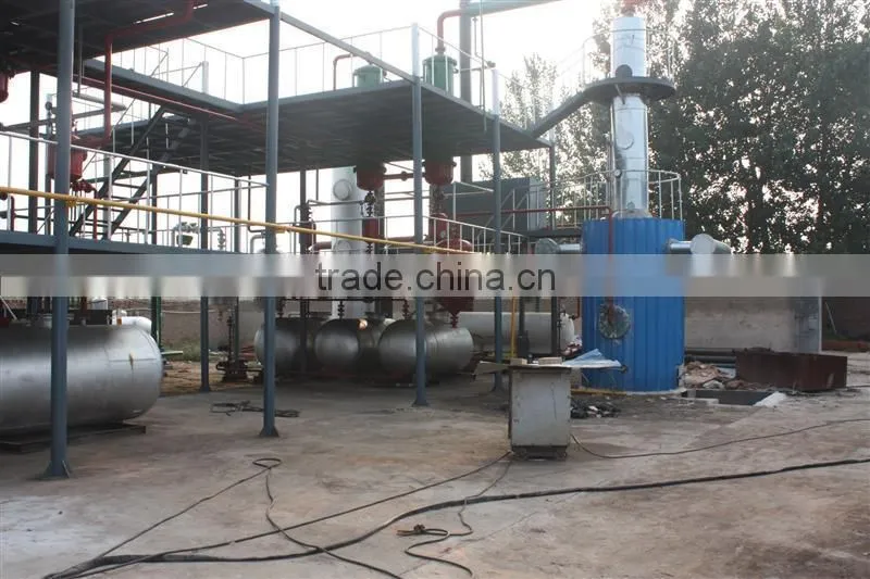 DAYI 2016 Energy Saving Crude OIl /Pyrolysis Oil/ Waste Oil Distillation Plant Without Pollution