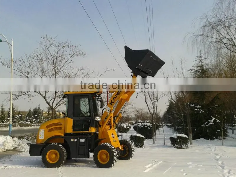 wheel loader ZL15F with Hub Reduction Drive Axle.CE approved