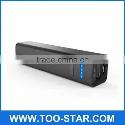 mini portable 3200mAh emergency phone charger for smart phone and tablet