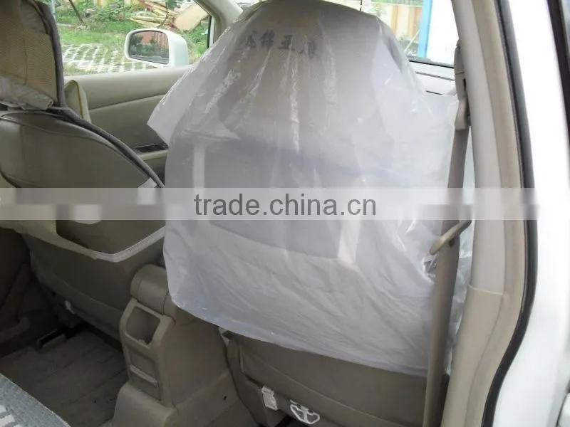Auto Repair Disposable Plastic Car Seat Cover in rolls