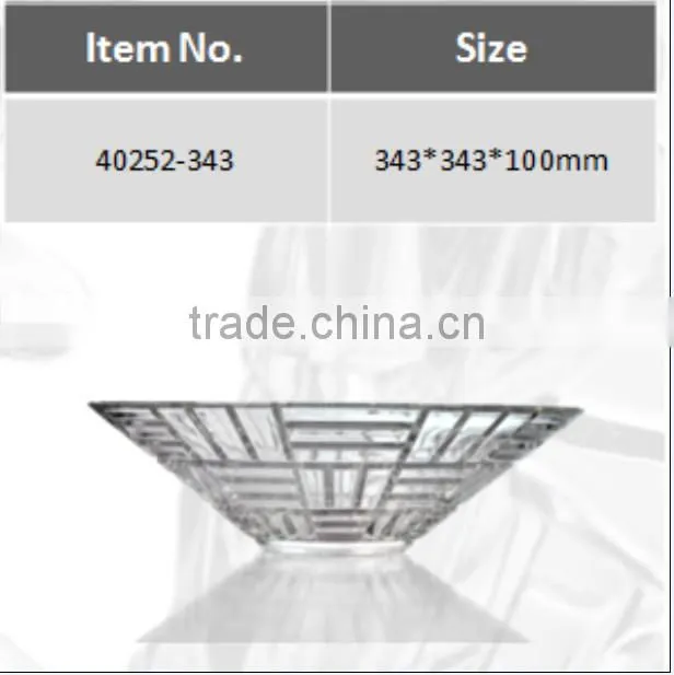 Home utensils China wholesale glassware glass bowl set