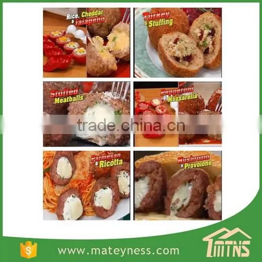 Homemade Stuffed Meatballs Maker Machine