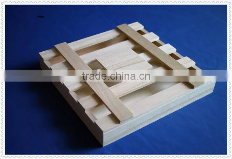 Food grade cheap unfinished natural wooden gift packing box for Duc D'o chocolate
