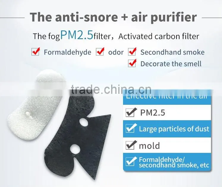Multi-functional 2 In 1 Anti Snoring Device Air Purifier, Healthy Improve Sleeping Quality Anti-Snor Device For Wholesale