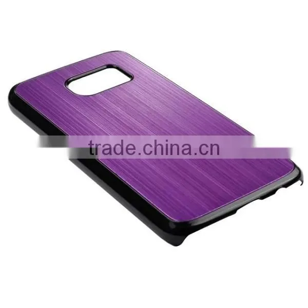 OEM Welcome Aluminum Patch Phone Cover PC Creative Case For Samsung Galaxy S7