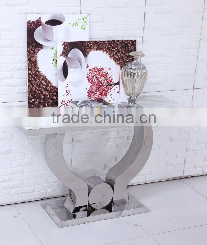 marble top side table sofa table living room furniture