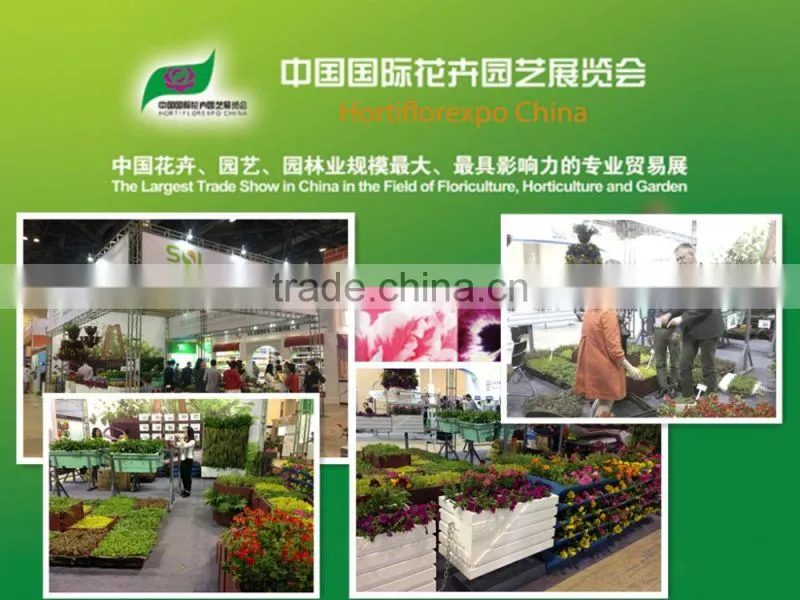 China manufacture self watering plant pot vertikal hidroponik tower garden flower pot big
