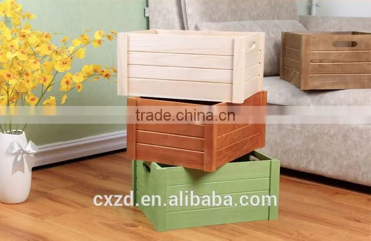 cheap handmade wooden crate