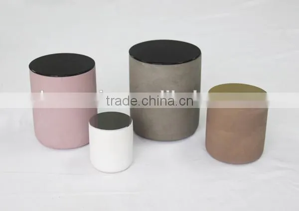 Factory Wholesales Scented Candles / Soy Wax Jar with metal lid