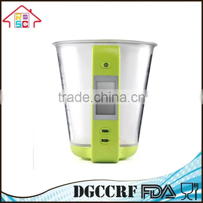 NBRSC Digital Cup Scale Electronic Measuring Household Jug with LCD Display