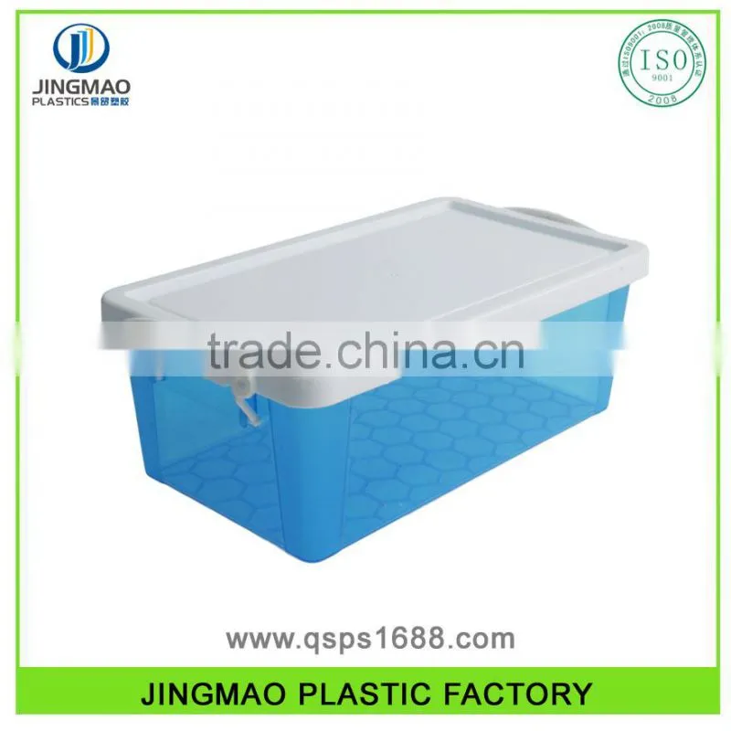 Pantone Color Stocked PP Plastic Box With Lock