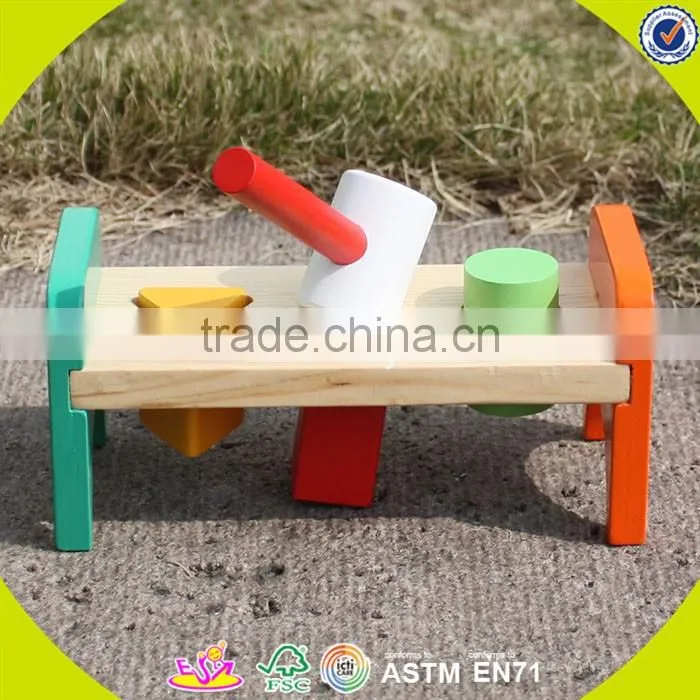wholesale baby diy wooden knock toy fashion kids diy wooden knock toy children diy wooden knock toy W11G019
