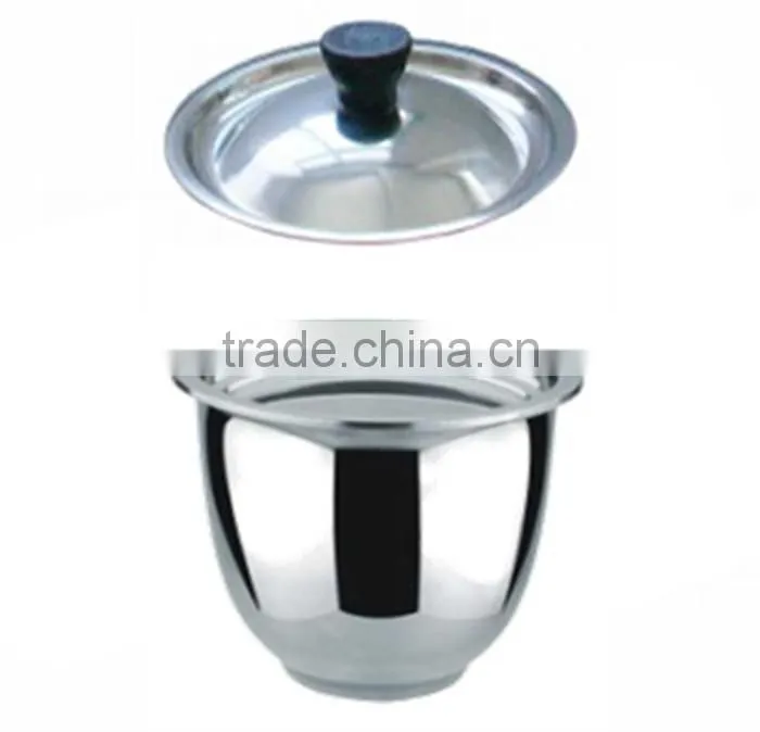 Stainless Steel Oil Pot With Lid