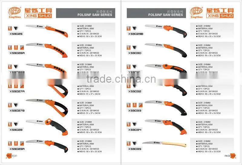folding saw for outdoor/gardensaw/handtools