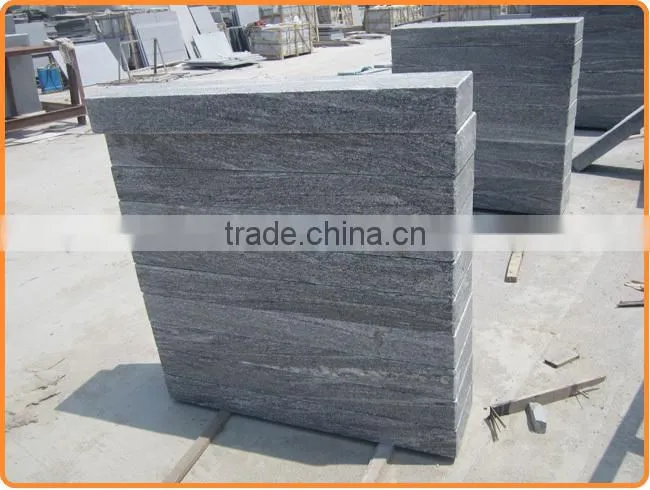 Exterior stone granite stair and step /outdoor stone steps risers granite stairs