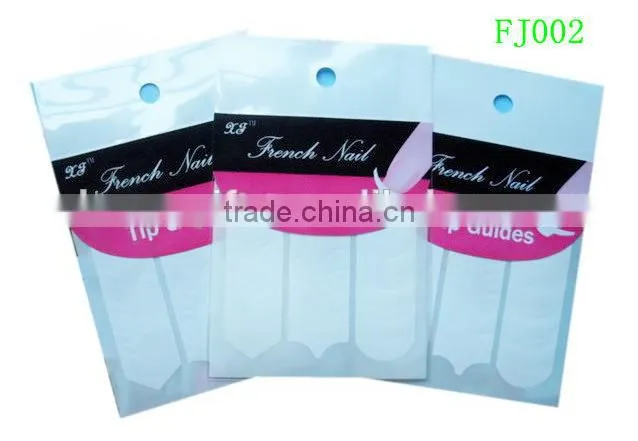 High quality Classic french impress nails false nail stick on tip, Gradient nail stick Fashion Nail art