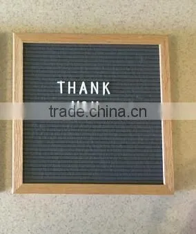 2017 hotseling oak felt letter board with 290 letters
