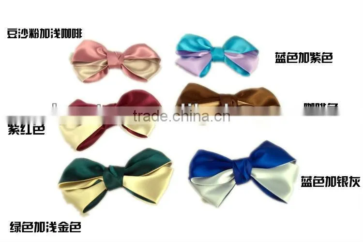 CF 0729 Teenage mini cheap boutique sequin wholesale hair bows