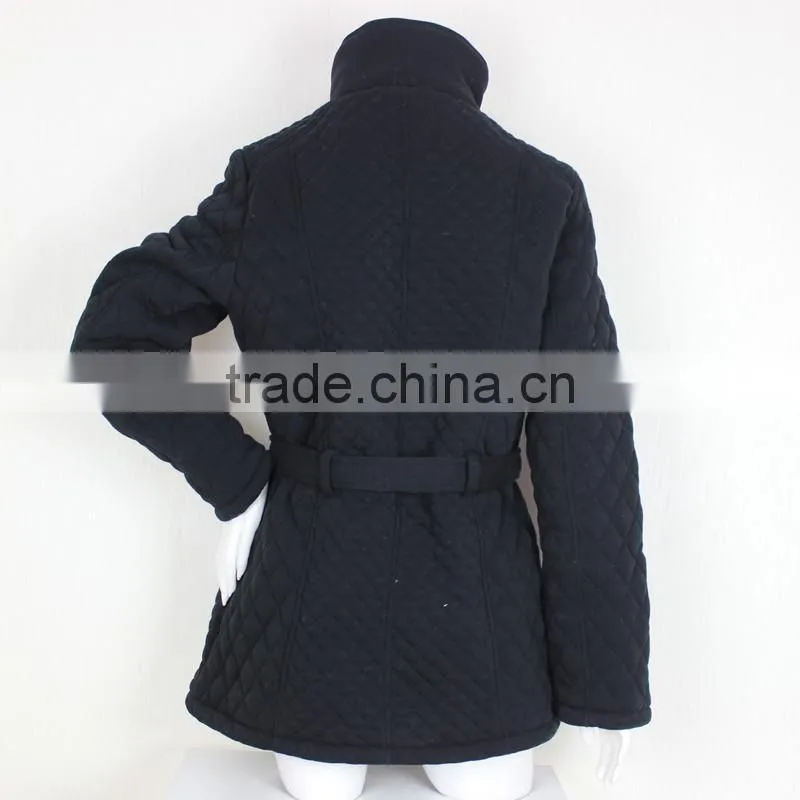 High Quality Women Wool Trench Coat Fashion Ladies Outerwear Winter Overcoat Long Coat