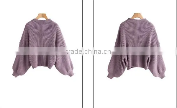 fashion woman woolen knitted sweater designs for ladies