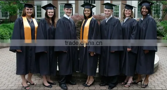 college gown Adult Matte Master Graduation caps and gowns