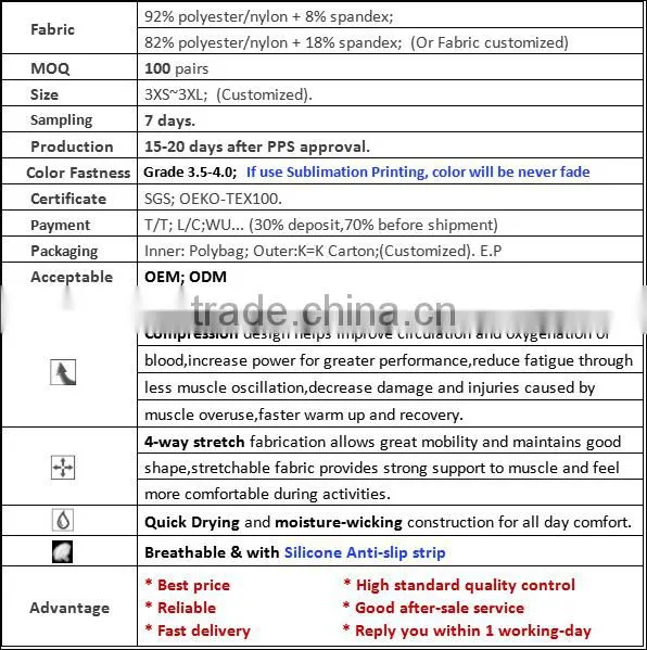 Polyester Protective Compression Leg|Calf|Thin Sleeves