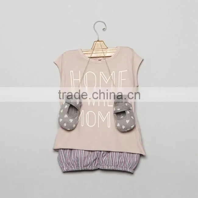 Wholesale guangzhou children clothes set and cute girls clothes