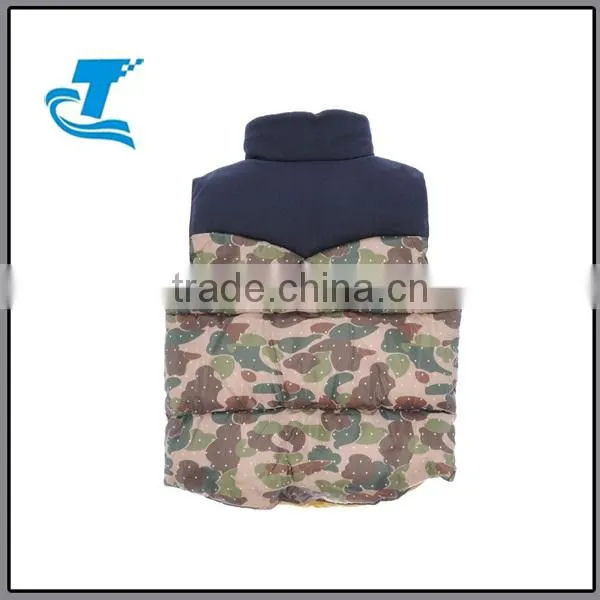 Hot Selling Nice Design Kids Padding Vest Jacket