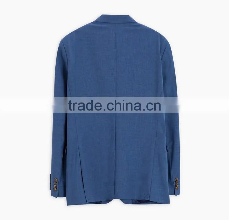 Casual Men'S Two Button Single Vent Fashion Suit Jacket Blazer For Sale