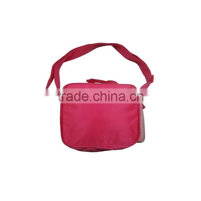 2015 Latest High-End Handmade Custom Print Frozen School Bag And Lunch Bag Set