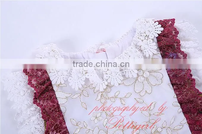 spanish baby wear girl clothes set