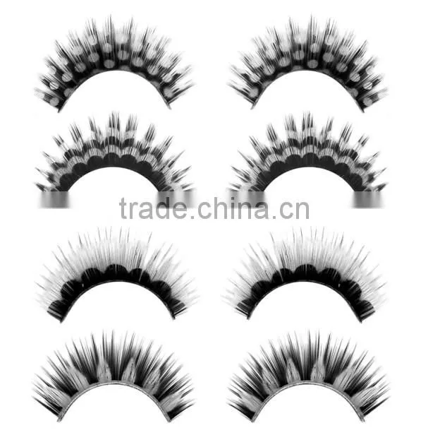 2014 Best Quality Popular Hand-tied Natural Fake Eyelash