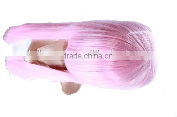 Peruvian Hair Lace Wig DB01470,Cosplay Wigs Dubaa Fashion,Long Wigs,Pinky Wigs Brazilian Hair Full Lace Wig