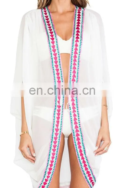 CHEFON Ladies fashion kimono maxi dress