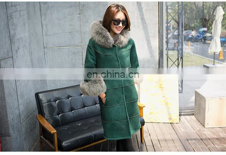 High Quality Fashion Custom Plain Genuine Leather Jacket Women Sheep Skin Jacket